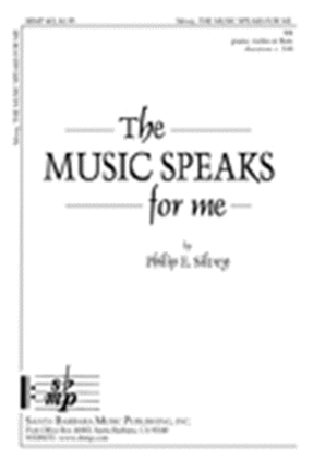 Book cover for The Music Speaks for Me - SA Octavo