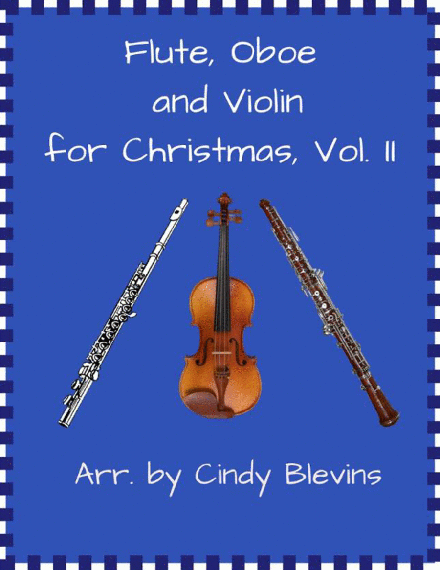 Flute, Oboe and Violin for Christmas, Vol. II image number null