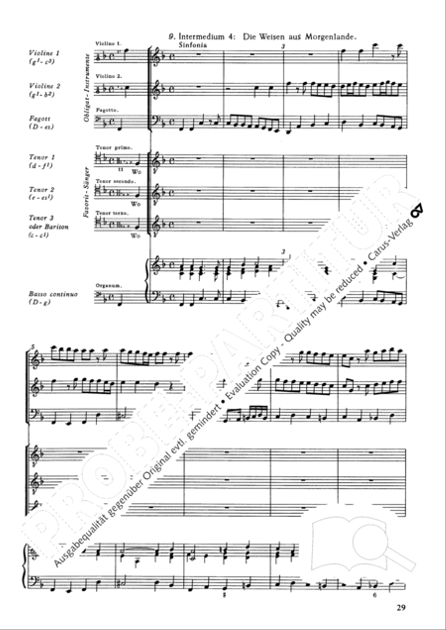 Christmas History (Weihnachts-Historie, SWV 435) Score scores gallery preview page 30
