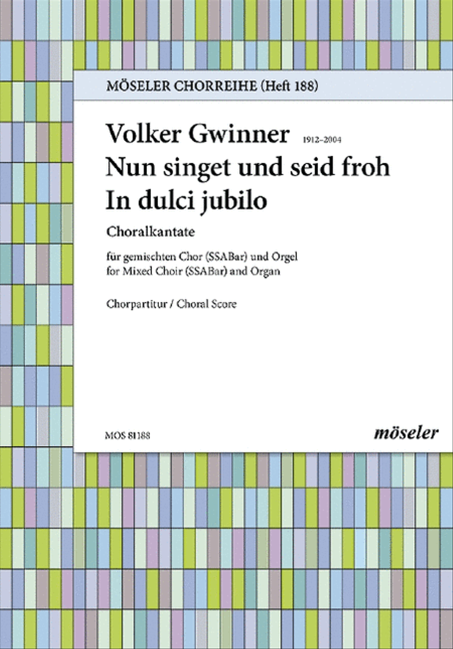 In dulci jubilo / Nun singet und seid froh Mixed Choir scores gallery preview page 1