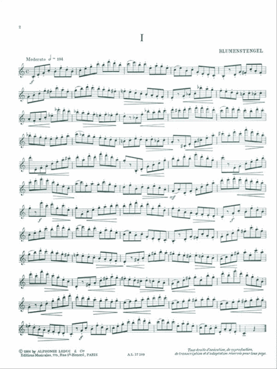Jean-marie Londeix - Nouvelles Etudes Variees, Pour Saxophone Saxophone Solo scores gallery preview page 2