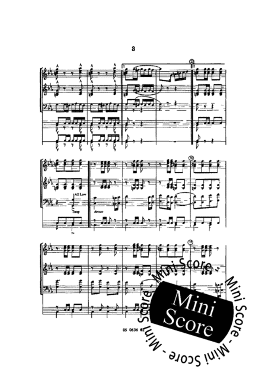Imms Holland Fanfare Band scores gallery preview page 7