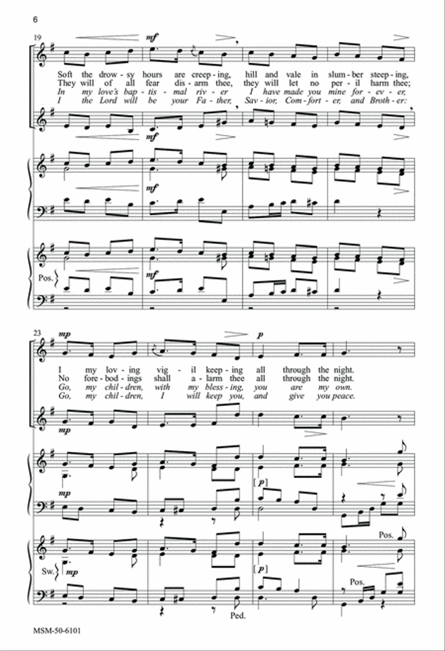 Two Welsh Tunes for Treble Voices Unison Choir scores gallery preview page 6
