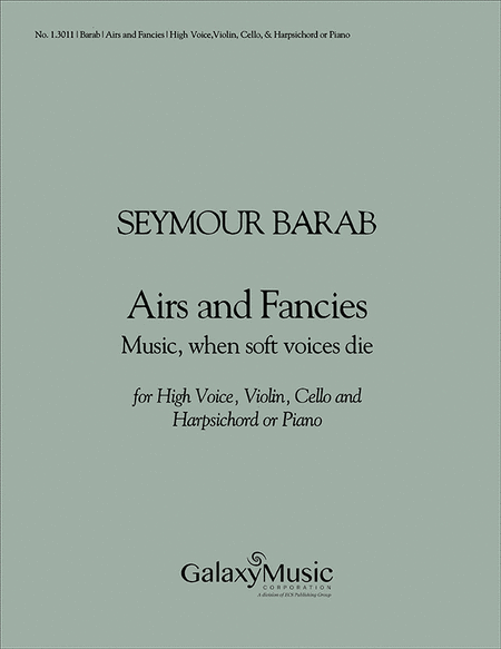 Airs & Fancies (Score & String Parts)