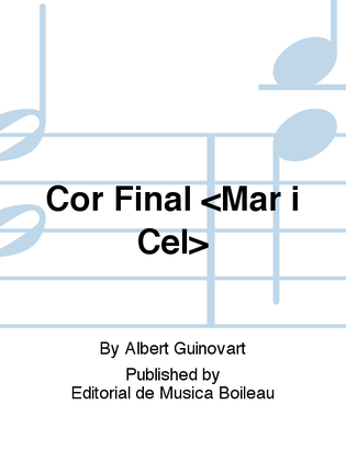 Cor Final <Mar i Cel>