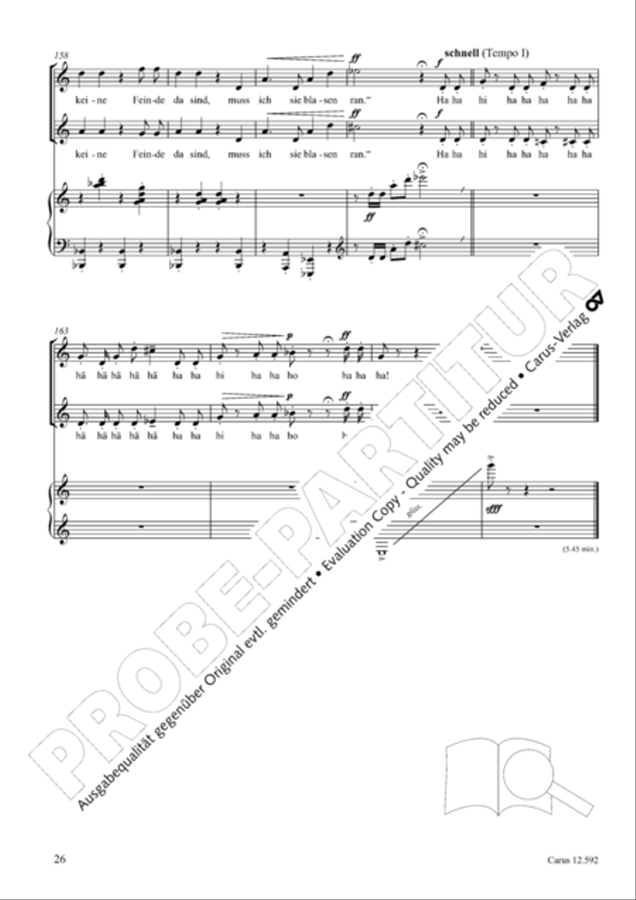 Eulenspiegeleien op. 146. Drei Eulenspiegelszenen Collection / Songbook scores gallery preview page 27