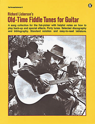 Book cover for Old-Time Fiddle Tunes for Guitar