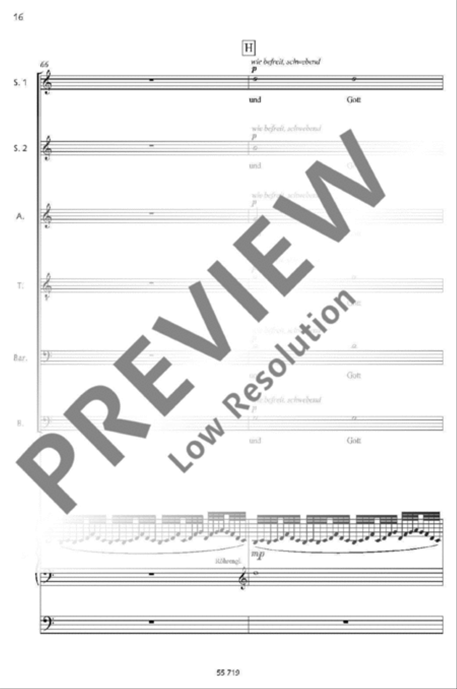 Am Anfang war das Wort Am Anfang war das Wort Children's Choir scores gallery preview page 14