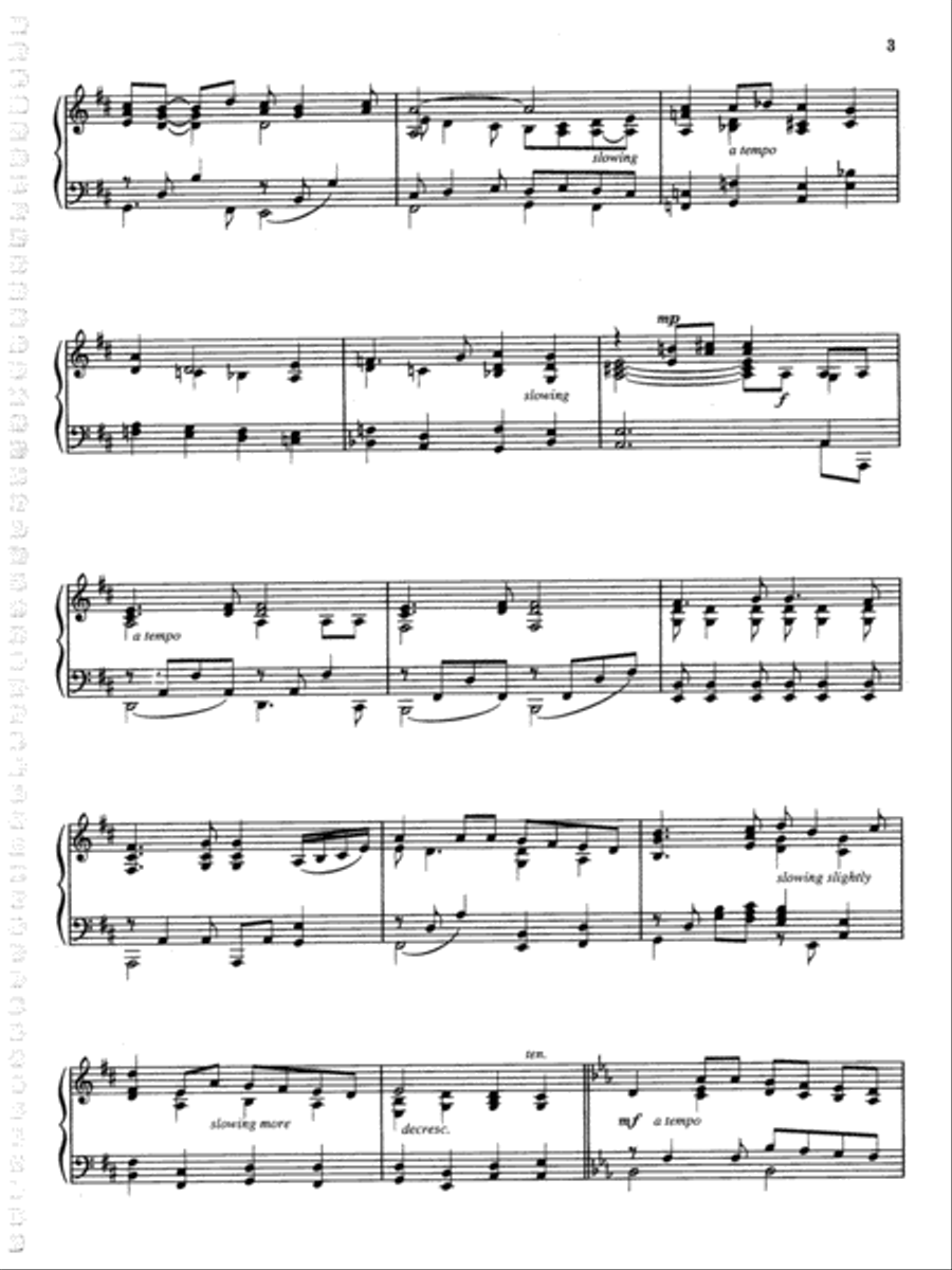 Wedding Music for Piano Wedding Music for Piano Piano Solo scores gallery preview page 3