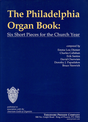 The Philadelphia Organ Book