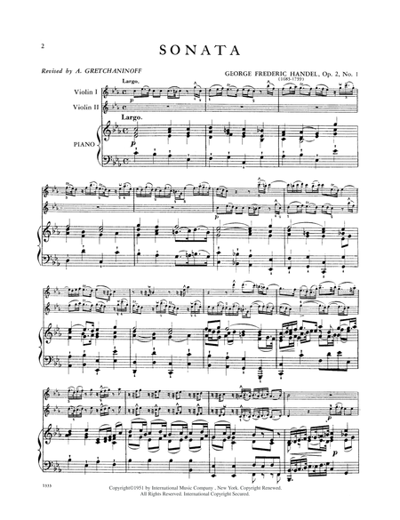Sonata In C Minor, Opus 2, No. 1