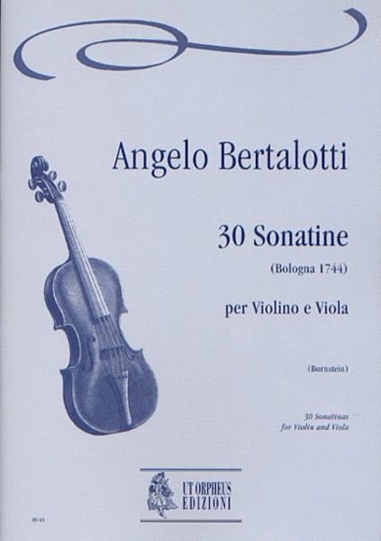 30 Sonatinas (Bologna 1744) for Violin and Viola