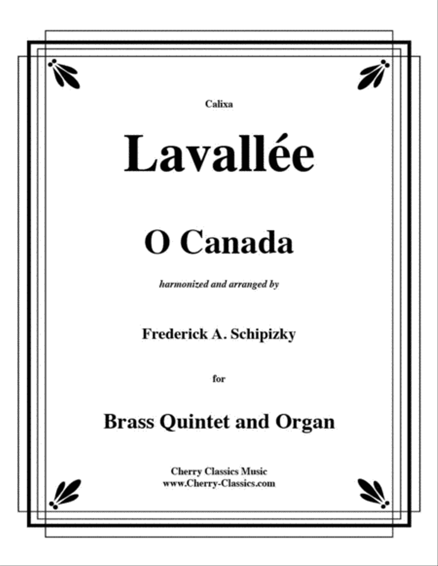 O Canada O Canada Organ scores gallery preview page 1