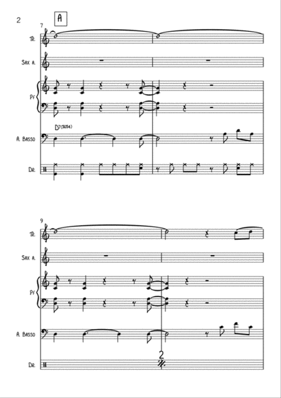Maiden Voyage Maiden Voyage Jazz Ensemble scores gallery preview page 2
