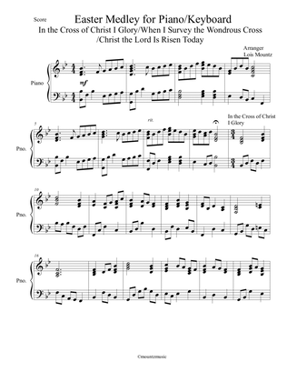Easter Medley for Piano or Keyboard