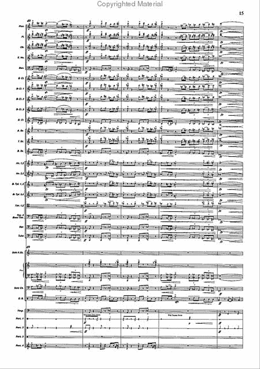 Concertango Concert Band scores gallery preview page 16