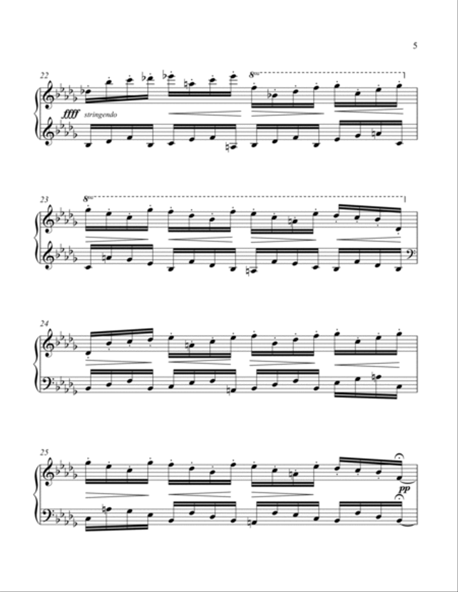 14. Impukane the Fly Piano Solo scores gallery preview page 5