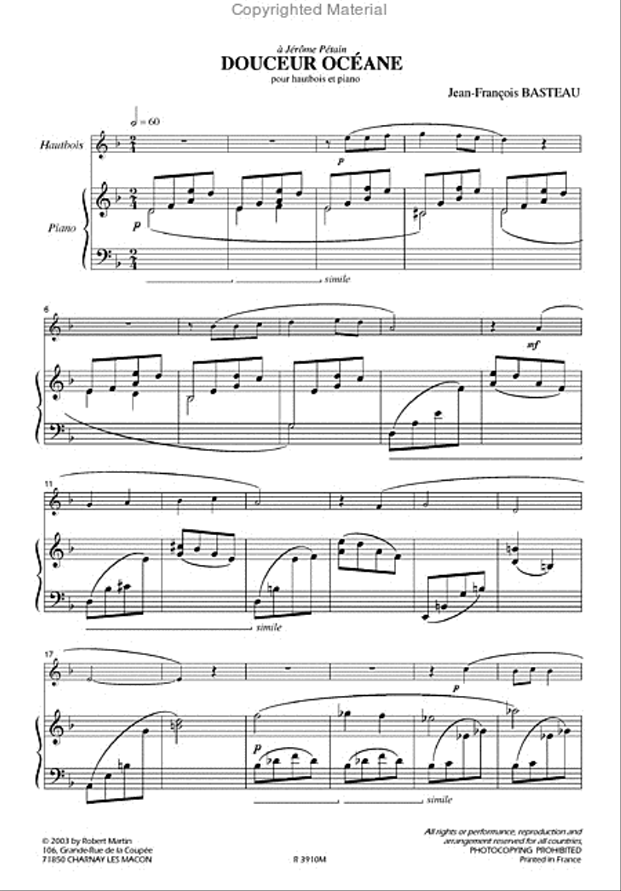 Amoroseaux Vol.1 Piano Accompaniment scores gallery preview page 3