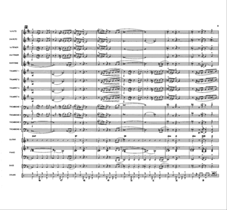 Panic Button Jazz Ensemble scores gallery preview page 8