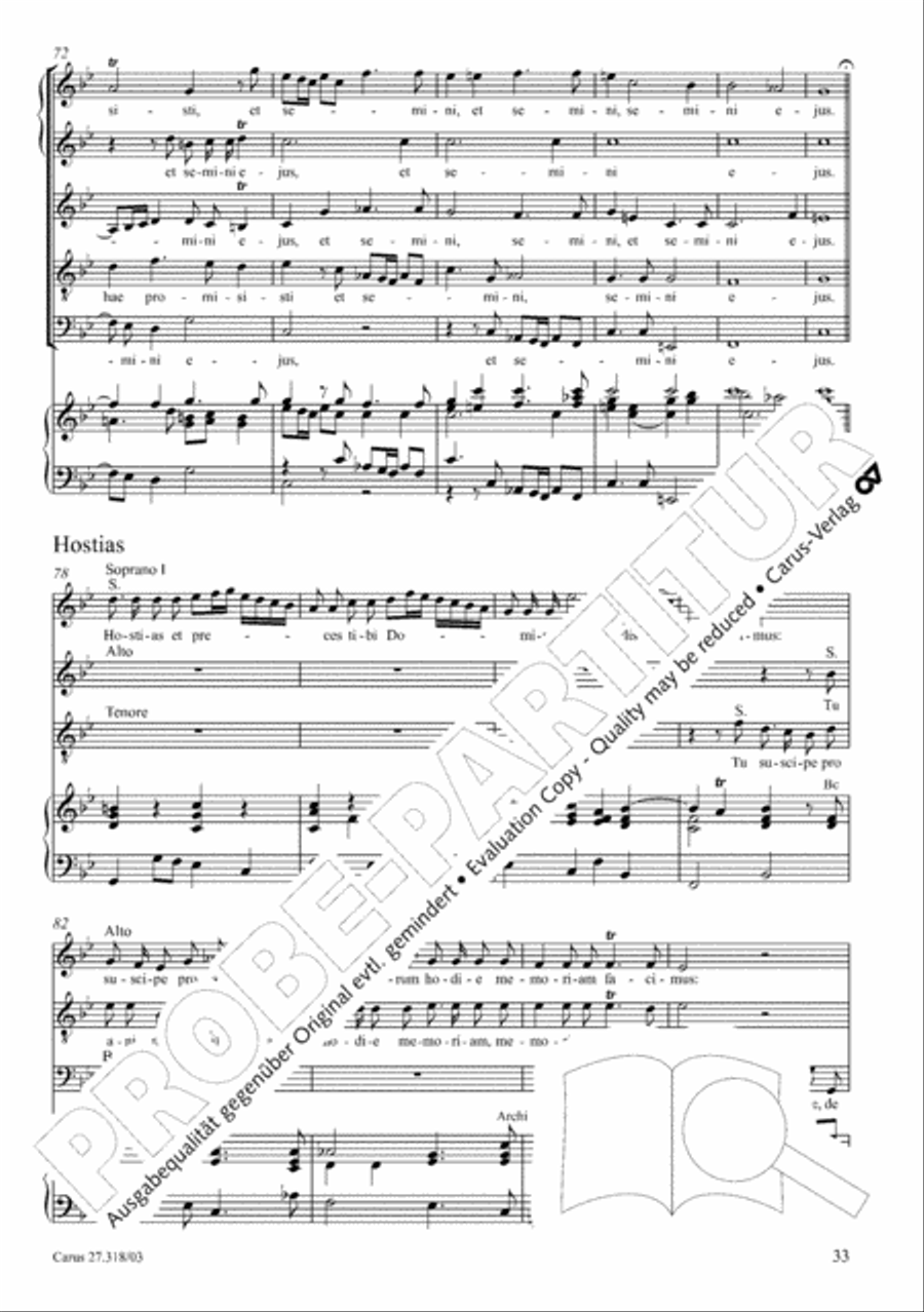 Requiem in F minor SSATB scores gallery preview page 34