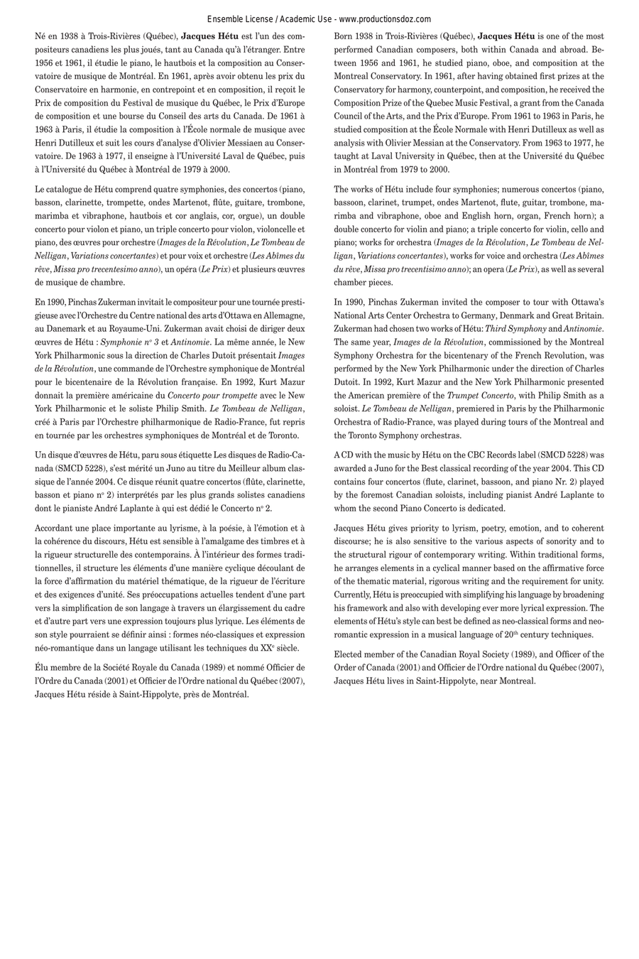 Légendes, opus 76 Orchestra scores gallery preview page 2