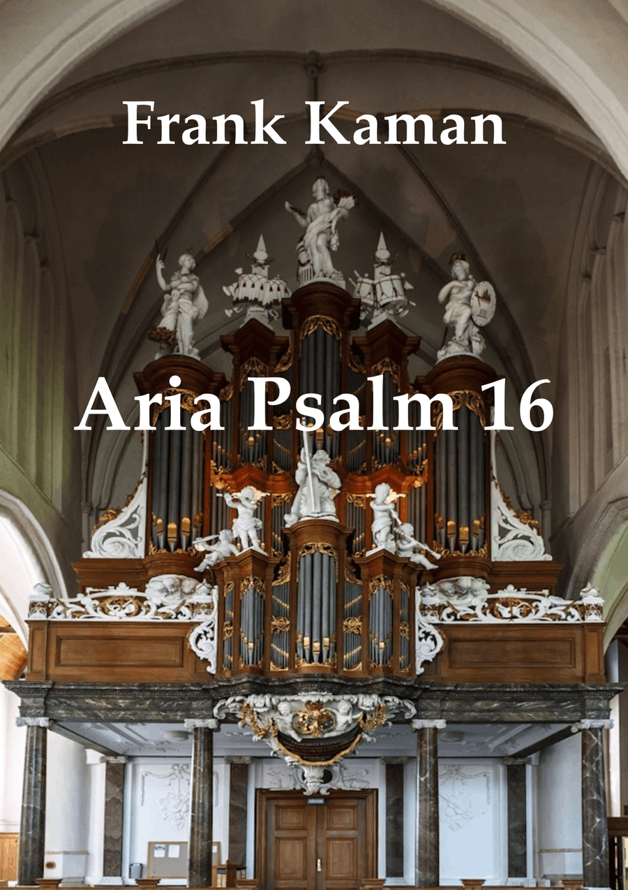 Aria Psalm 16 Organ Solo scores gallery preview page 1