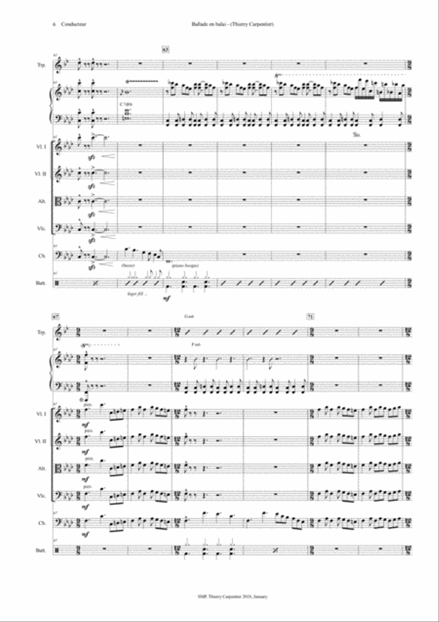 Ballade en Balai (based on musical motifs from 