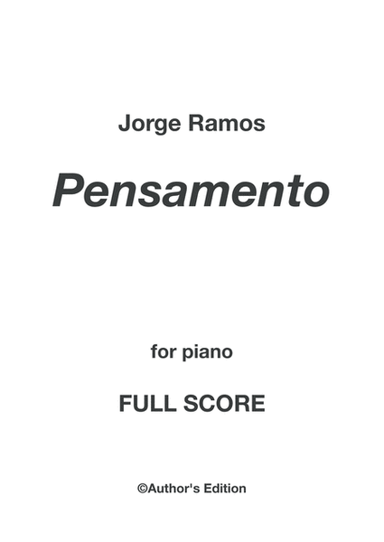 Pensamento for Piano image number null