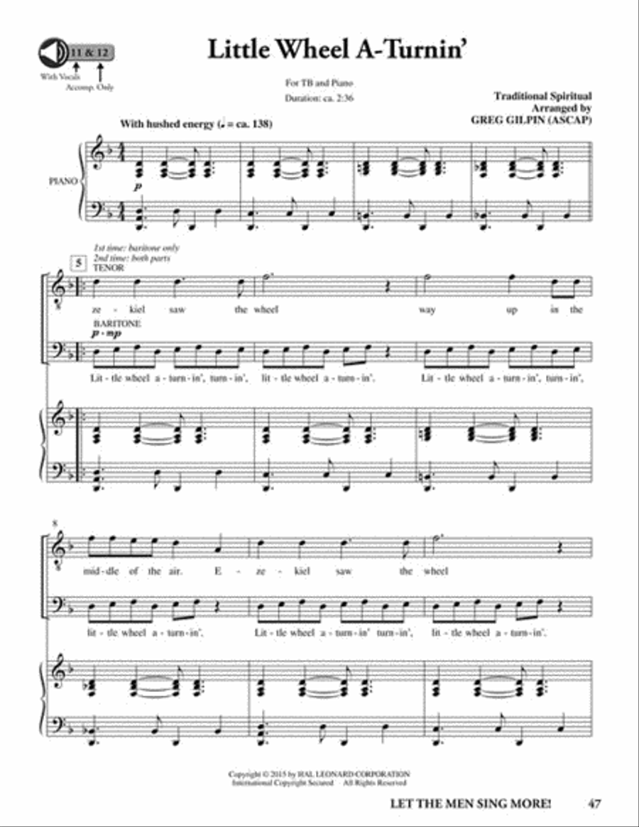 Let the Men Sing MORE! Let the Men Sing MORE! Choir scores gallery preview page 3