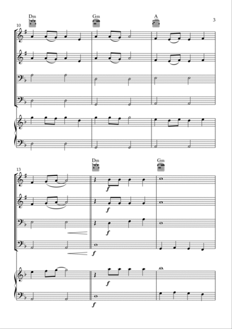 Flowers Trombone scores gallery preview page 3