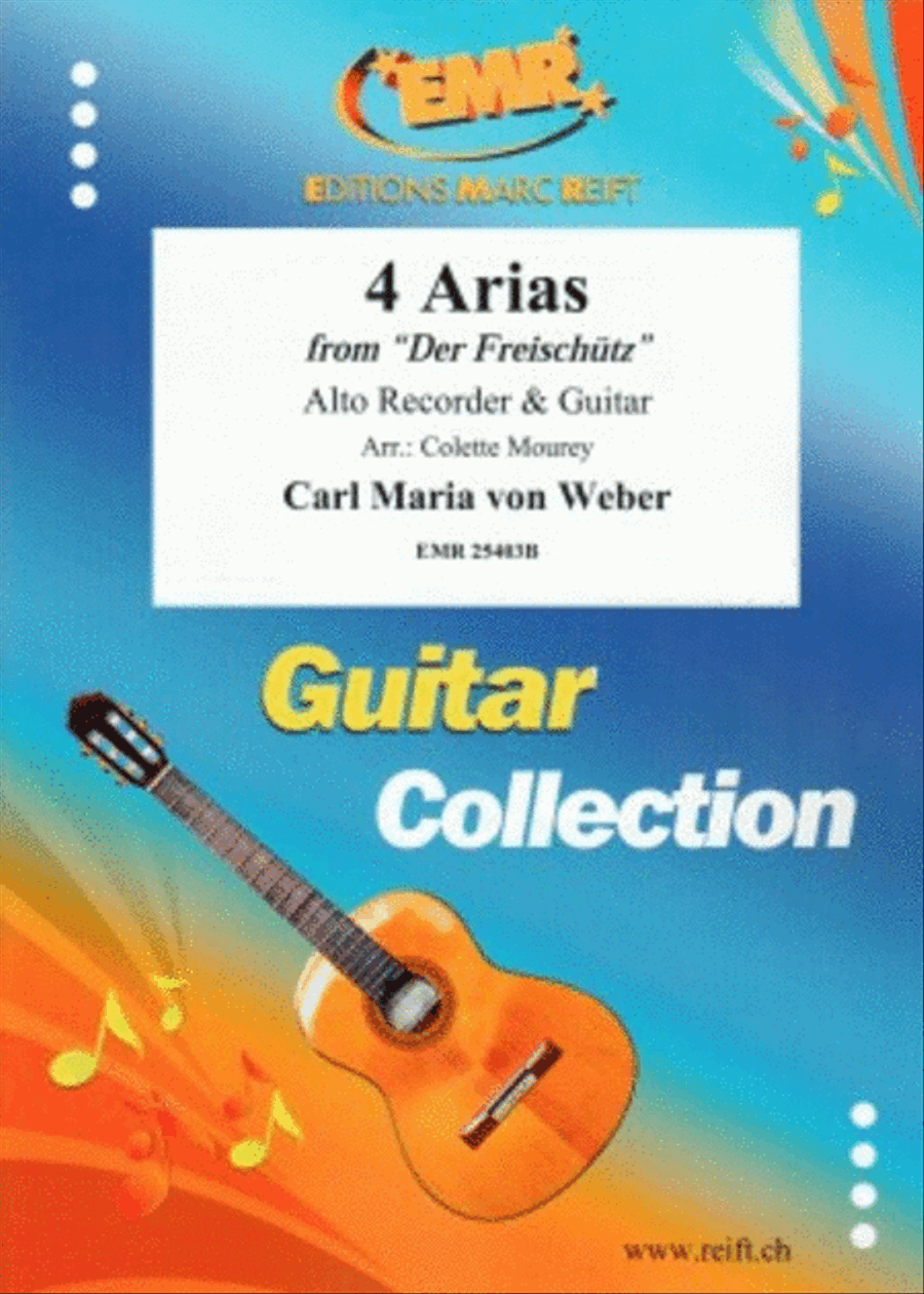 4 Arias 4 Arias Alto Recorder scores gallery preview page 1