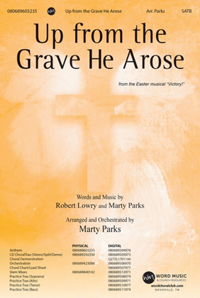 Book cover for Up from the Grave He Arose - Anthem