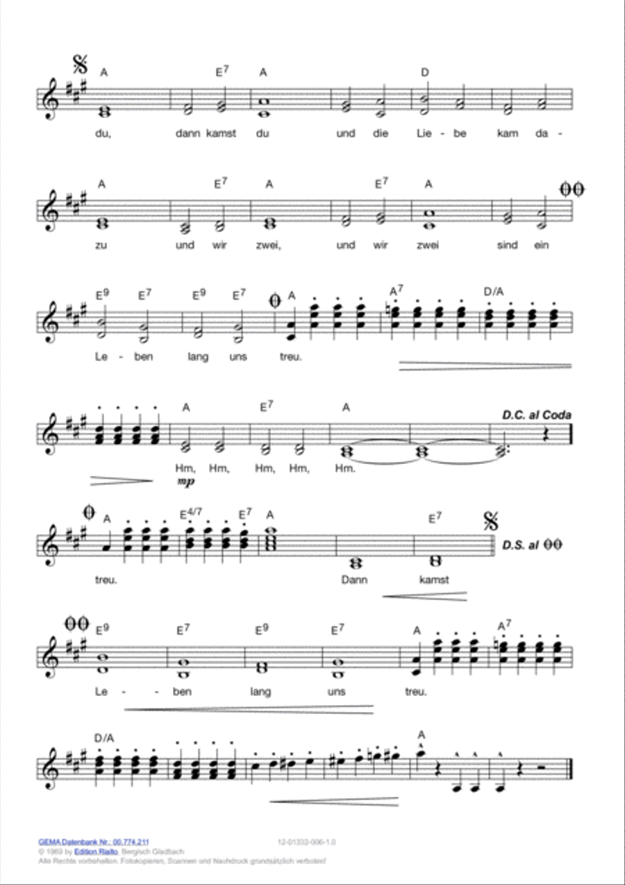 Dann kamst du Dann kamst du Voice scores gallery preview page 3