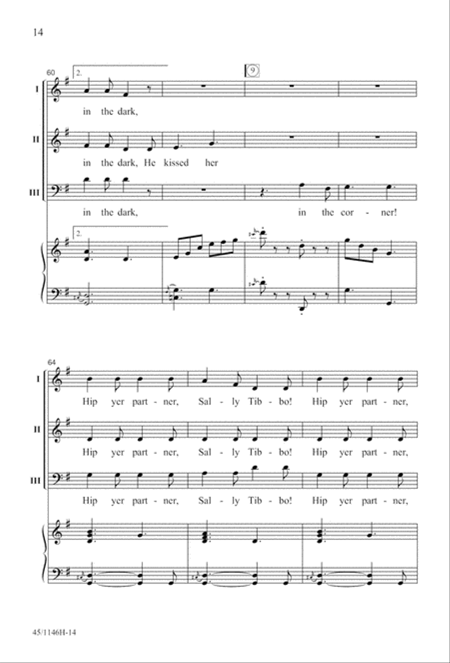 We Sing the World Around We Sing the World Around Choir scores gallery preview page 14