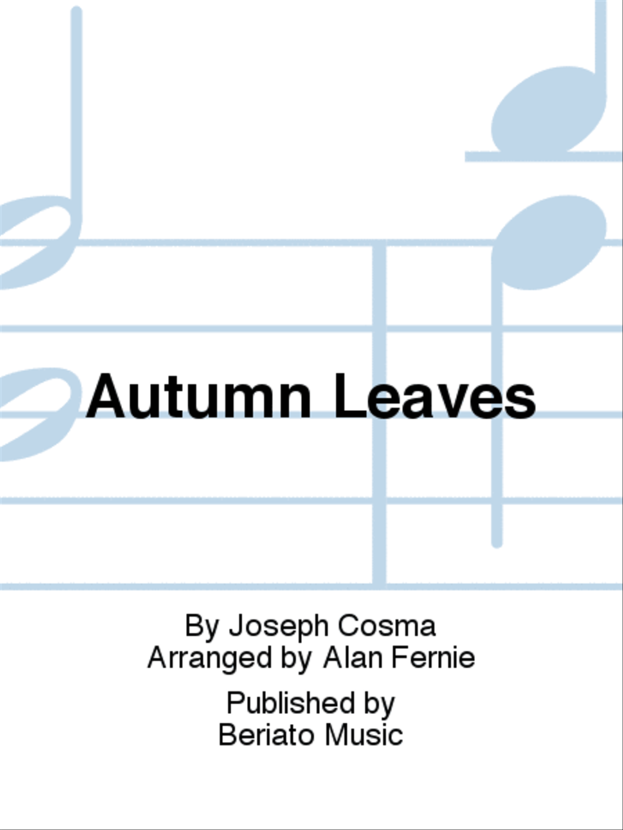 Autumn Leaves Autumn Leaves Brass Ensemble scores gallery preview page 1