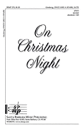 Book cover for On Christmas Night - TBB Octavo