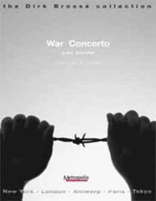 Book cover for War Concerto for Clarinet (Piano Reduction)