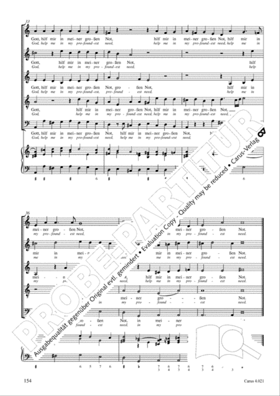 Schein: Israelsbrunnlein. Fontana d'Israel. Complete edition Choir scores gallery preview page 161