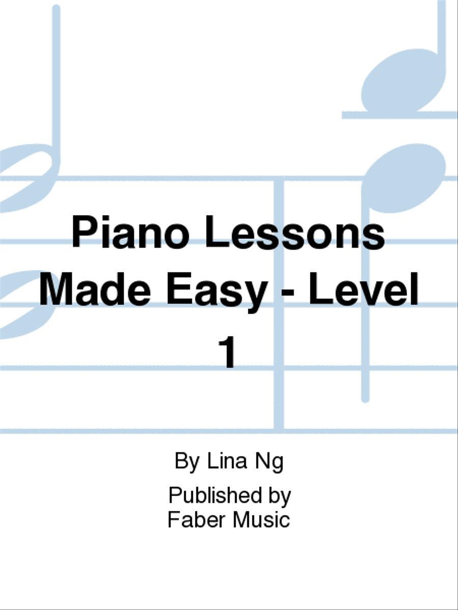 Piano Lessons Made Easy - Level 1 Piano Method scores gallery preview page 1