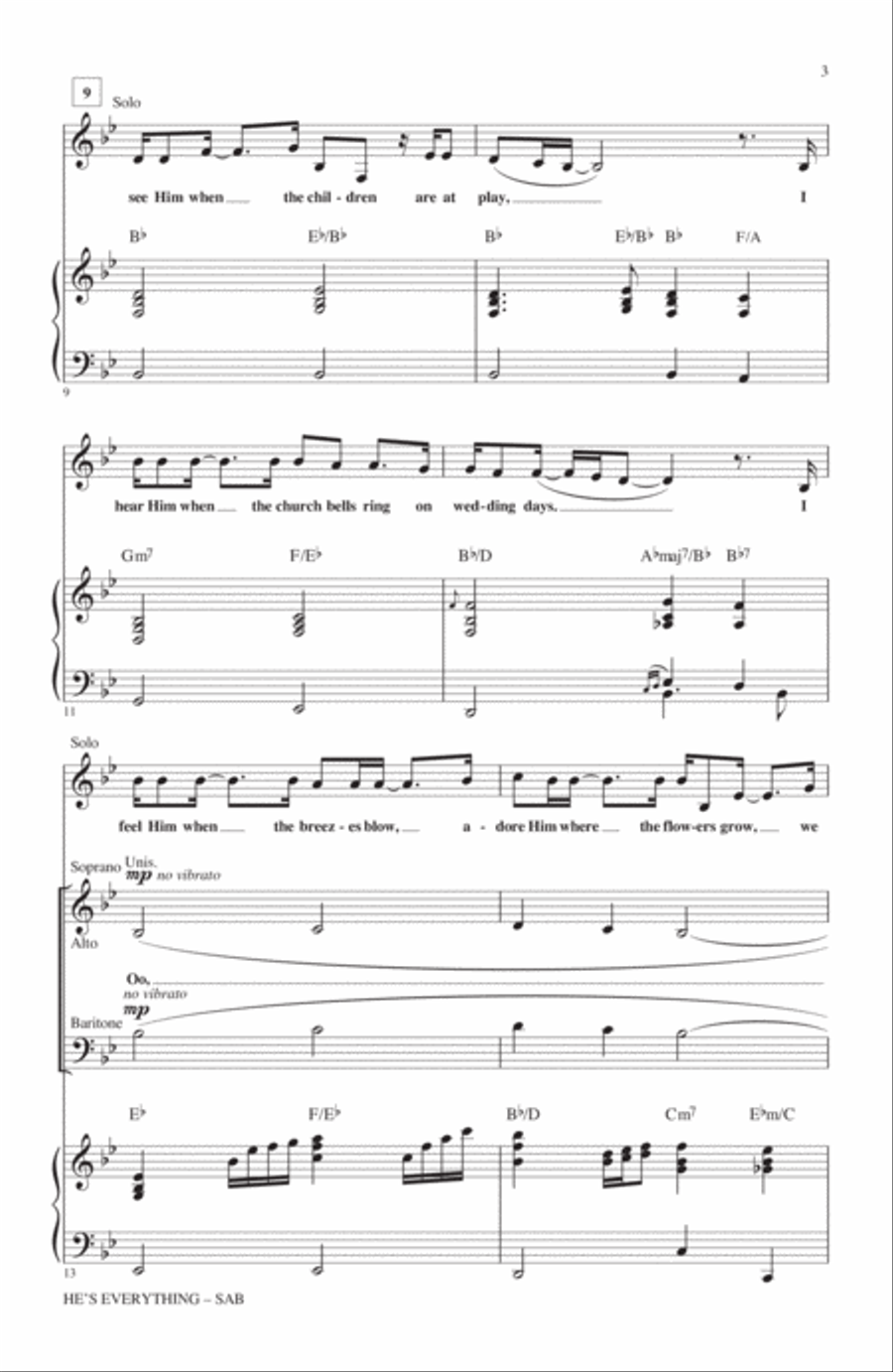 He's Everything He's Everything 3-Part scores gallery preview page 2