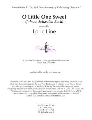 Book cover for O Little One Sweet