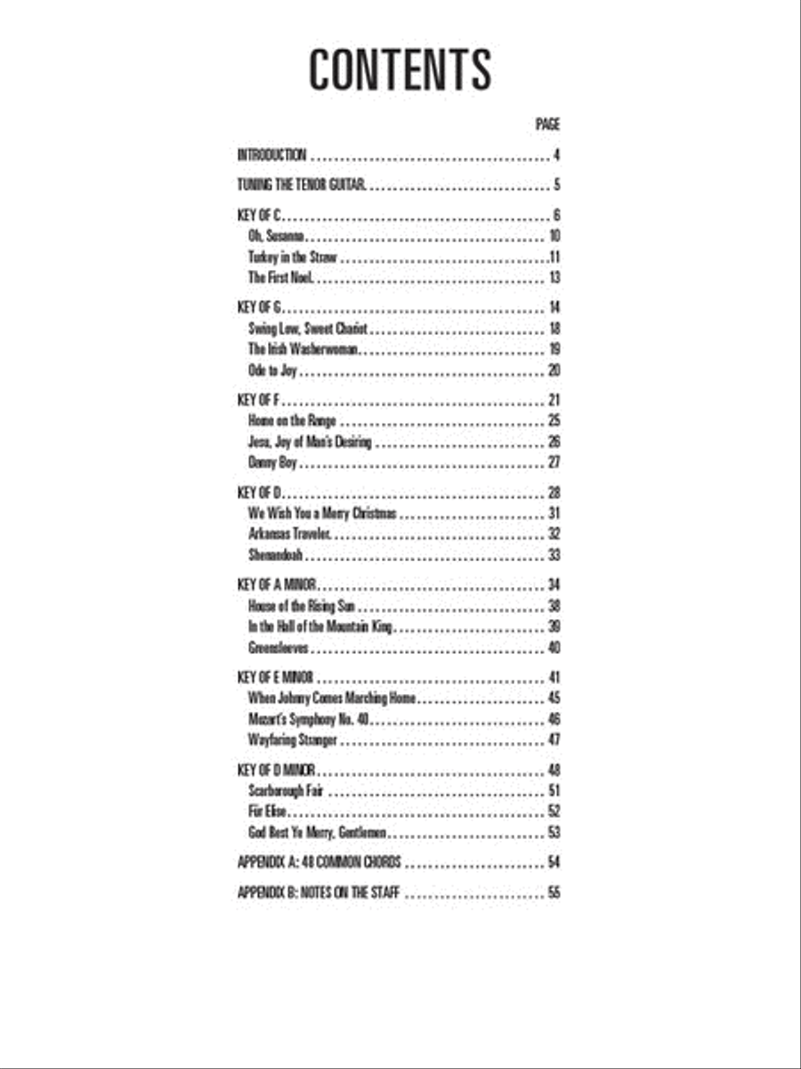 Hal Leonard Tenor Guitar Method Guitar Tablature scores gallery preview page 2