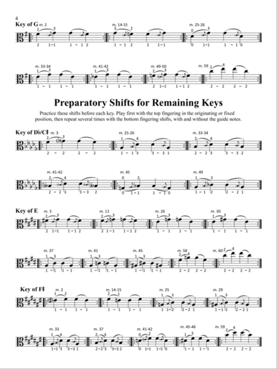 Scales for Young Violists Viola Solo scores gallery preview page 8
