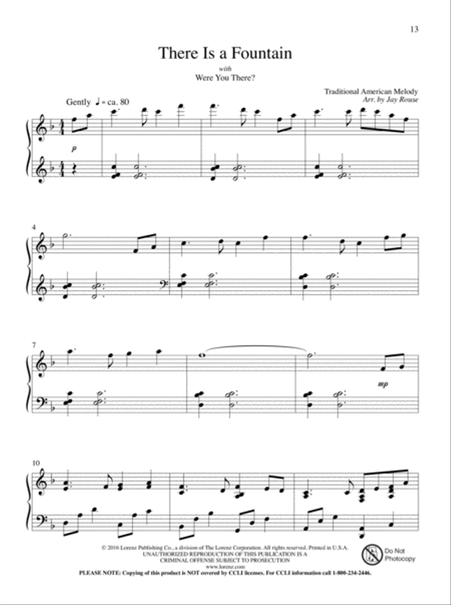 Ivory Inspirations Ivory Inspirations Piano Solo scores gallery preview page 7