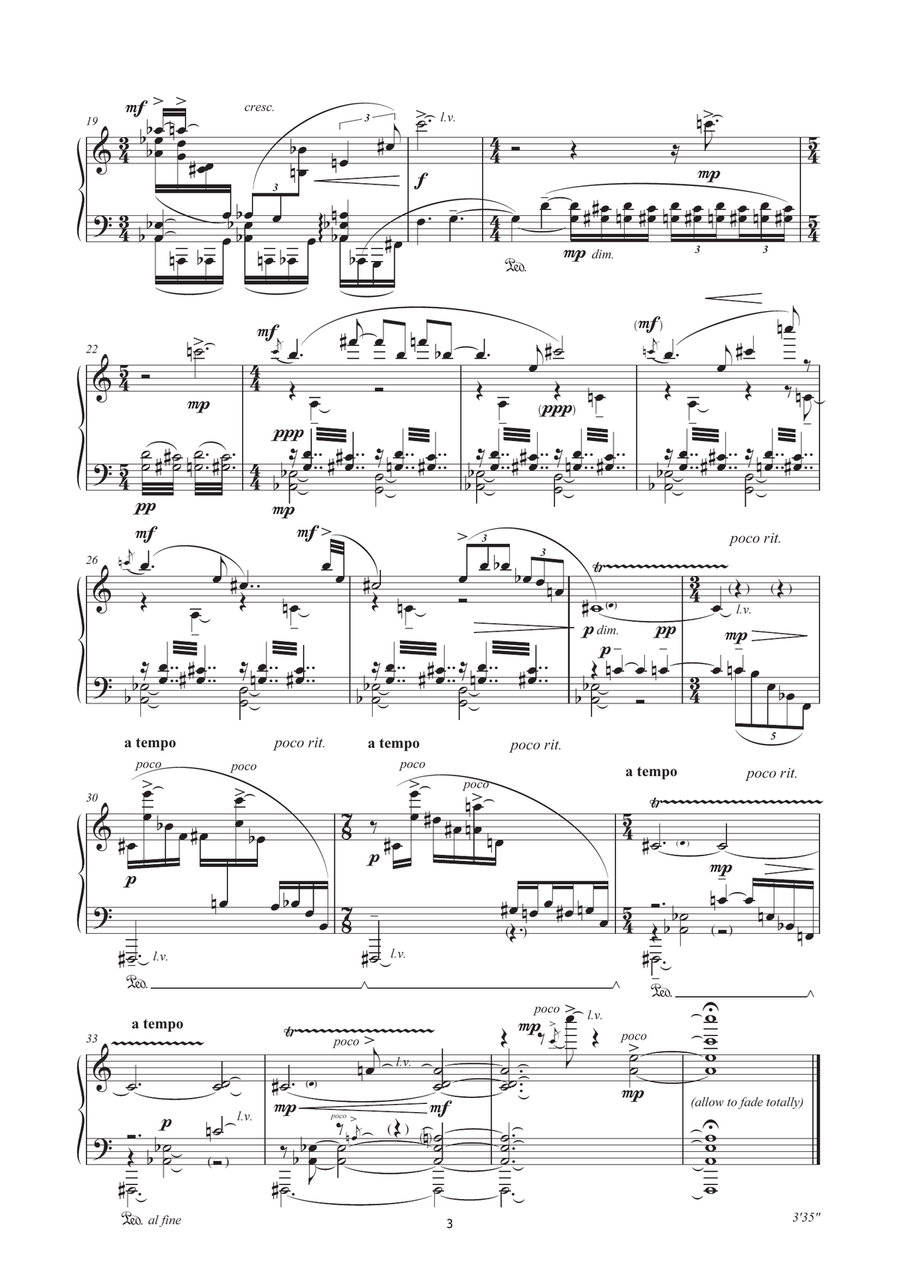 Impresa Amorosa Piano Solo scores gallery preview page 3