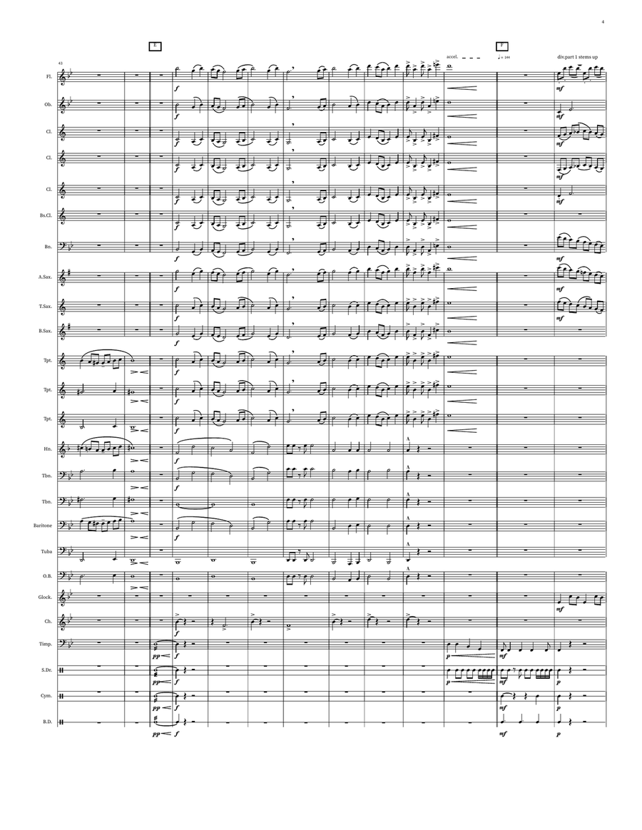 Remembering The Greatest Commandments Concert Band scores gallery preview page 5
