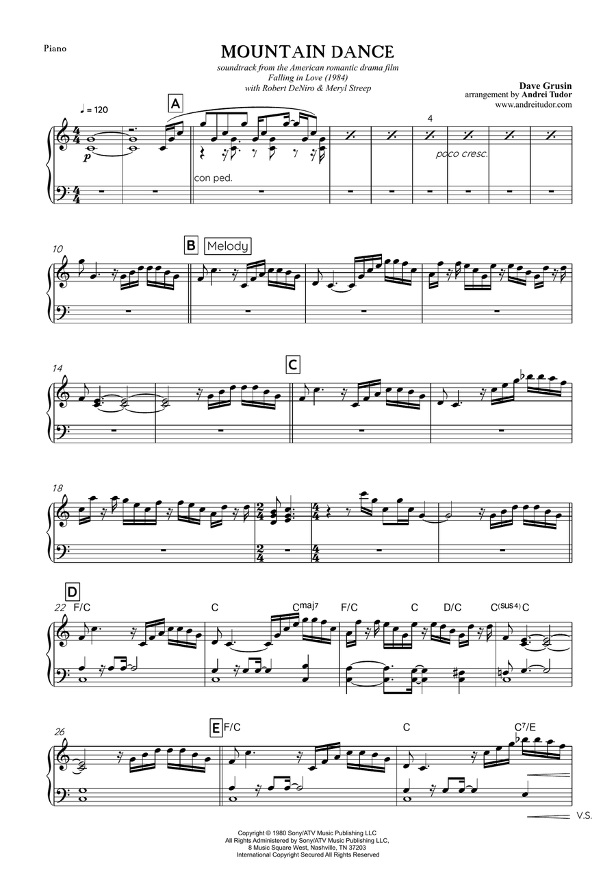 Mountain Dance Mountain Dance Small Ensemble scores gallery preview page 4