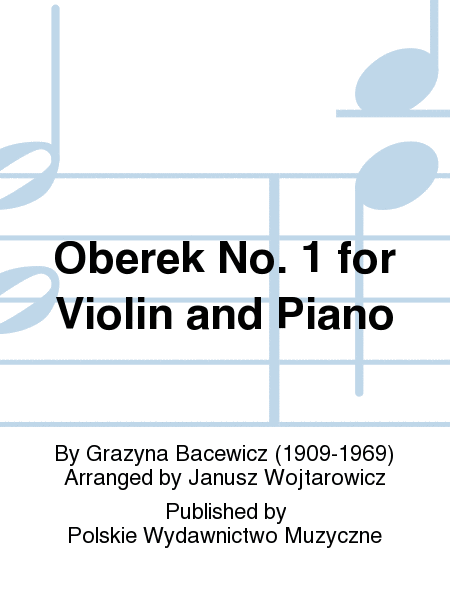 Oberek No. 1 for Violin and Piano