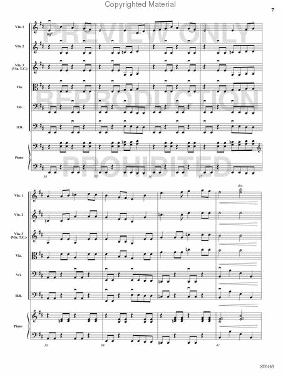 Spartacus String Orchestra scores gallery preview page 6