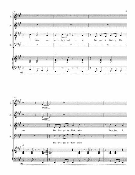 Faith - SATB+Piano Score